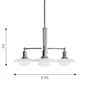 Specification image for Louis Poulsen PH 2/1 Stem