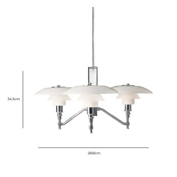 Specification Image for Louis Poulsen PH 3/2 Academy Suspension