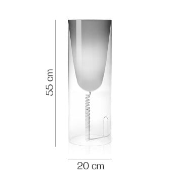 Specification Image for Kartell Toobe Table Lamp
