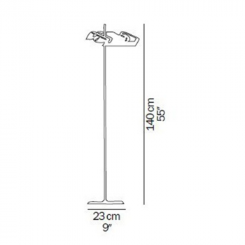 Oluce Spider Floor Lamp - Specification 