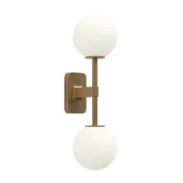 Astro Tacoma Twin Globe Wall Light