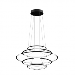 Nemo Lighting Drop 5 LED Suspenstion Light Black