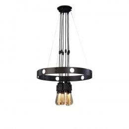 Buster + Punch Hero Graphite Chandelier