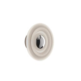 Tom Dixon Press Frosted Mini LED Surface Light - Silver cap