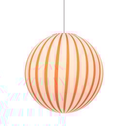 Established & Sons Filigrana Globe Pendant - Red Canes