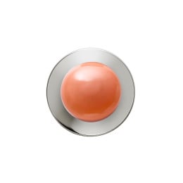 SkLO Dot 1x Wall Light - Apricot/ Nickle