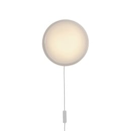 Muuto Looped Wall/ Ceiling Lamp w/ inline dimmer and plug - On