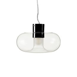 Fontana Arte Fontanella Suspension Small Glossy Black Fontana Arte Fontanella Suspension Small Glossy Black