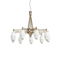 Northern Dahl Chandelier Small - Brass Northern Dahl Chandelier Small - Brass