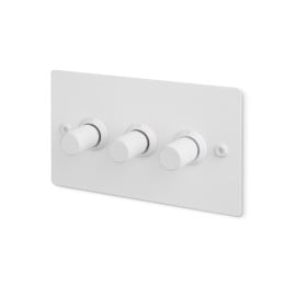 Buster + Punch 3G Dimmer Switch White Linear