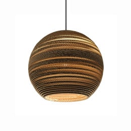 Graypants Scraplights Moon Pendant
