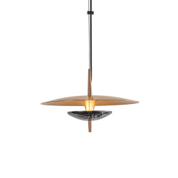 J. Adams & Co Luna LED Pendant 350 Black