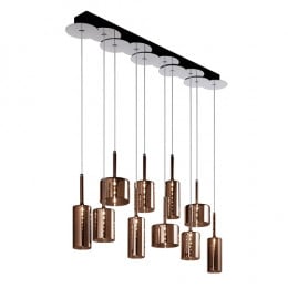 Axolight Spillray 10 Linear Suspension Light