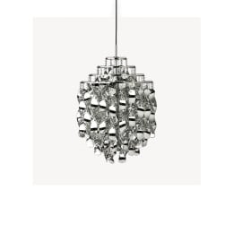 Verpan Spiral SP01 Pendant Silver