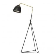 Orsjo Lean LED Floor Lamp in Black