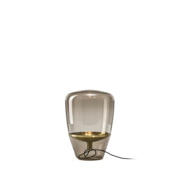 Brokis Balloons Table / Floor Lamp Small Smoke Brown Brass