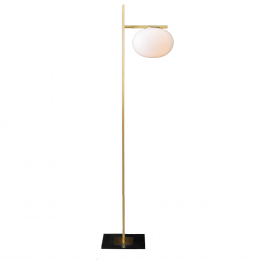 Oluce Alba Floor Lamp Cut Out 