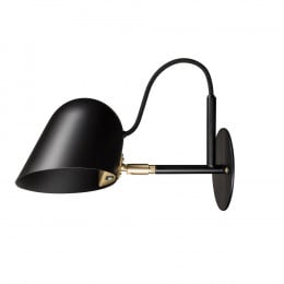 Orsjo Streck Wall Light in Black