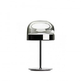 Fontana Arte Equatore Small Table Lamp in Chrome