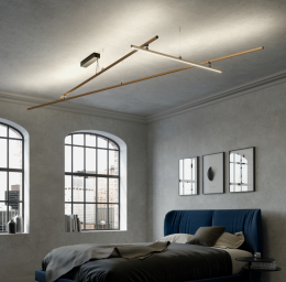 Fabbian Freeline LED F44 E01 Ceiling Lamp