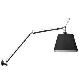 Artemide Tolomeo Mega wall light - Black satin