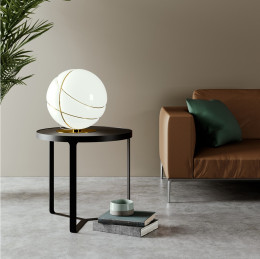 Fabbian Armilla table lamp in gold