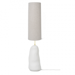 arge - ferm LIVING Hebe Large - Off White & Long natural shade - Black & Long natural shade