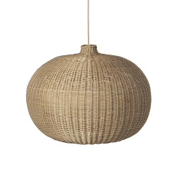 ferm LIVING Braided Belly Pendant Light