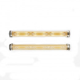 Monceau in Brass and Petrol/Coal
