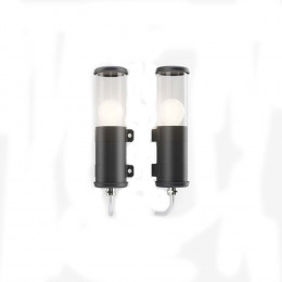 Bendz Wall Light in Coal