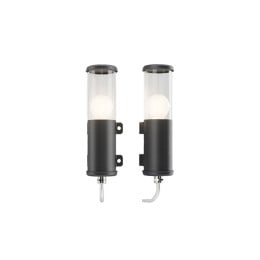 Bendz Wall Light in Coal