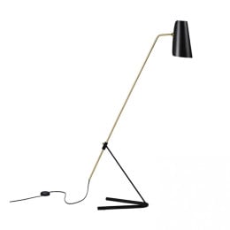 Sammode Studio Pierre Guariche G21 Floor Lamp Black