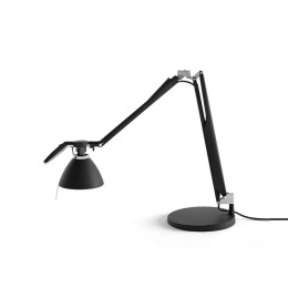  Luceplan Fortebraccio Table Lamp in Black
