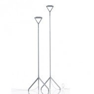  Luceplan Lola Floor Lamp in Aluminium