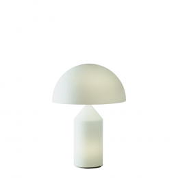 Oluce Atollo Opal Glass Table Lamp